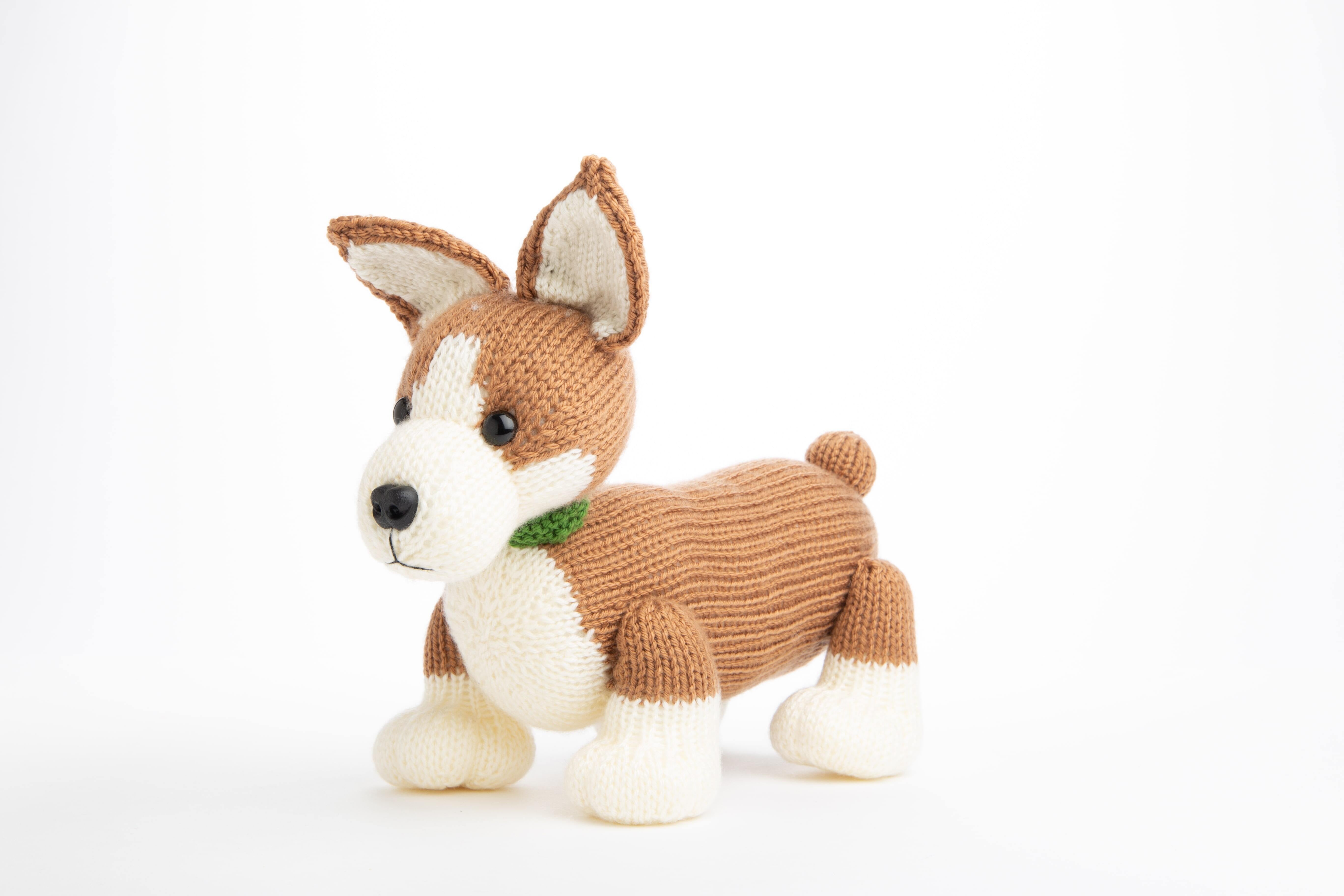 Deramores Pembroke Welsh Corgi Toy Knitting Pattern