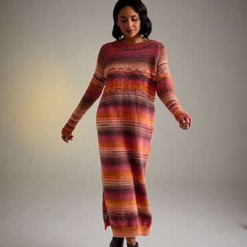 Sirdar Tall Poppies Dress Knitting Pattern