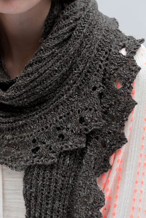 Evora Shawl Wrap Knitting Pattern