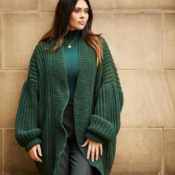 Rowan & Jourdon Cardigan Knitting Pattern