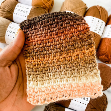 Mocha Ripple Afghan