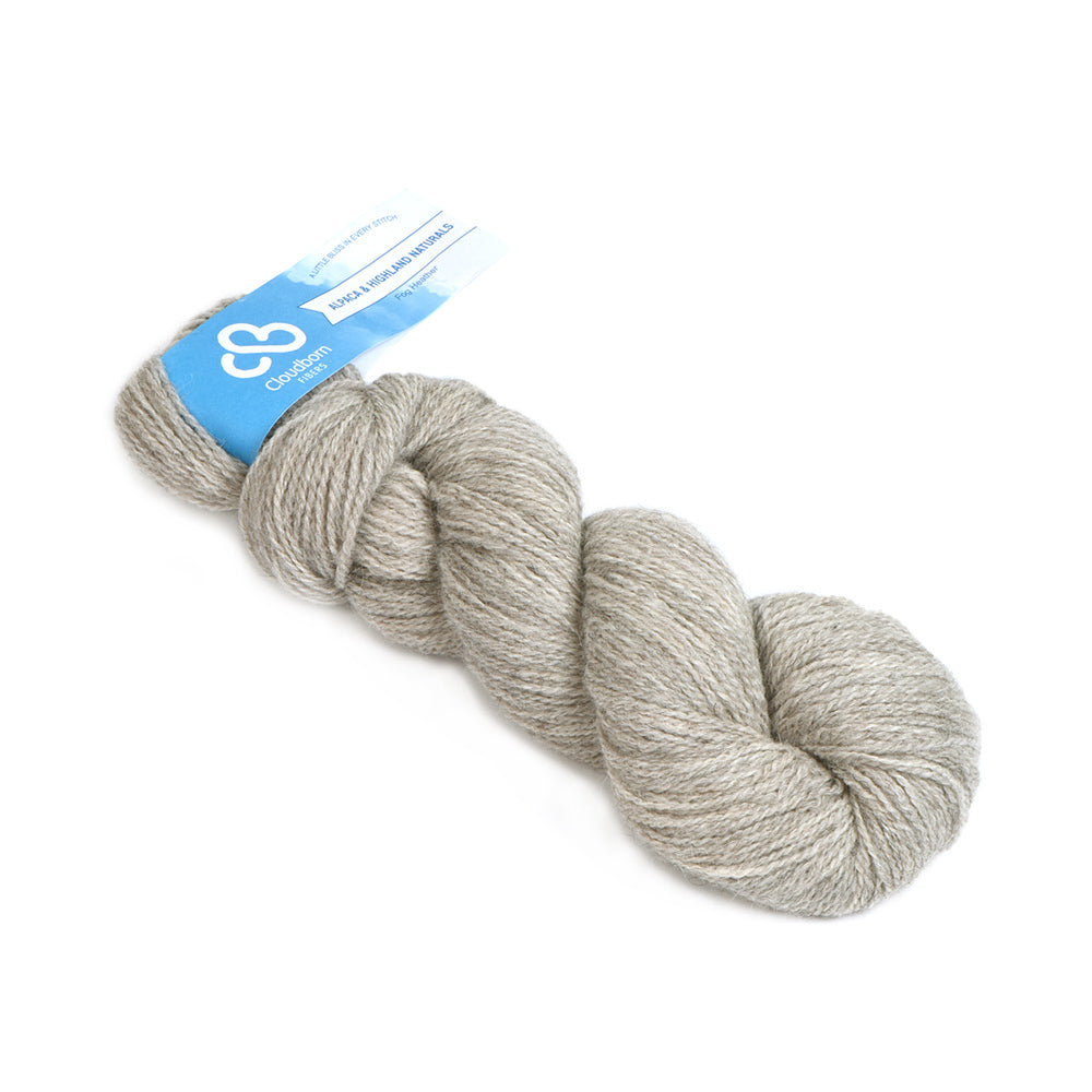 Cloudborn Alpaca and Highland Naturals Yarn - Alpaca 4 Ply