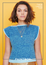 Paintbox Yarns Twin Lakes Top Crochet Pattern