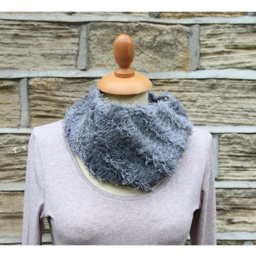 Rowan Brushed Fleece and Fur Cowl Knitting Pattern