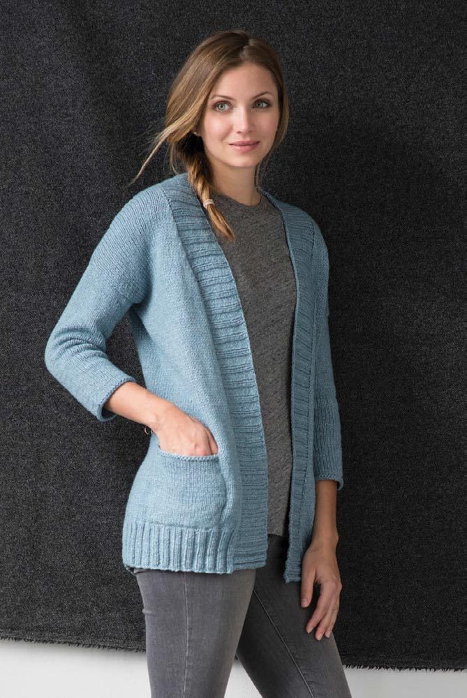 Lamoille Cardigan Knitting Pattern