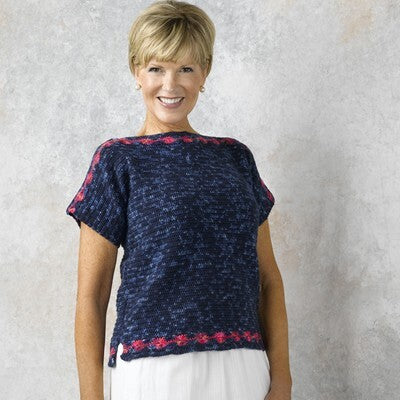 Valley Yarns Lake Hitchcock Tee Crochet Pattern