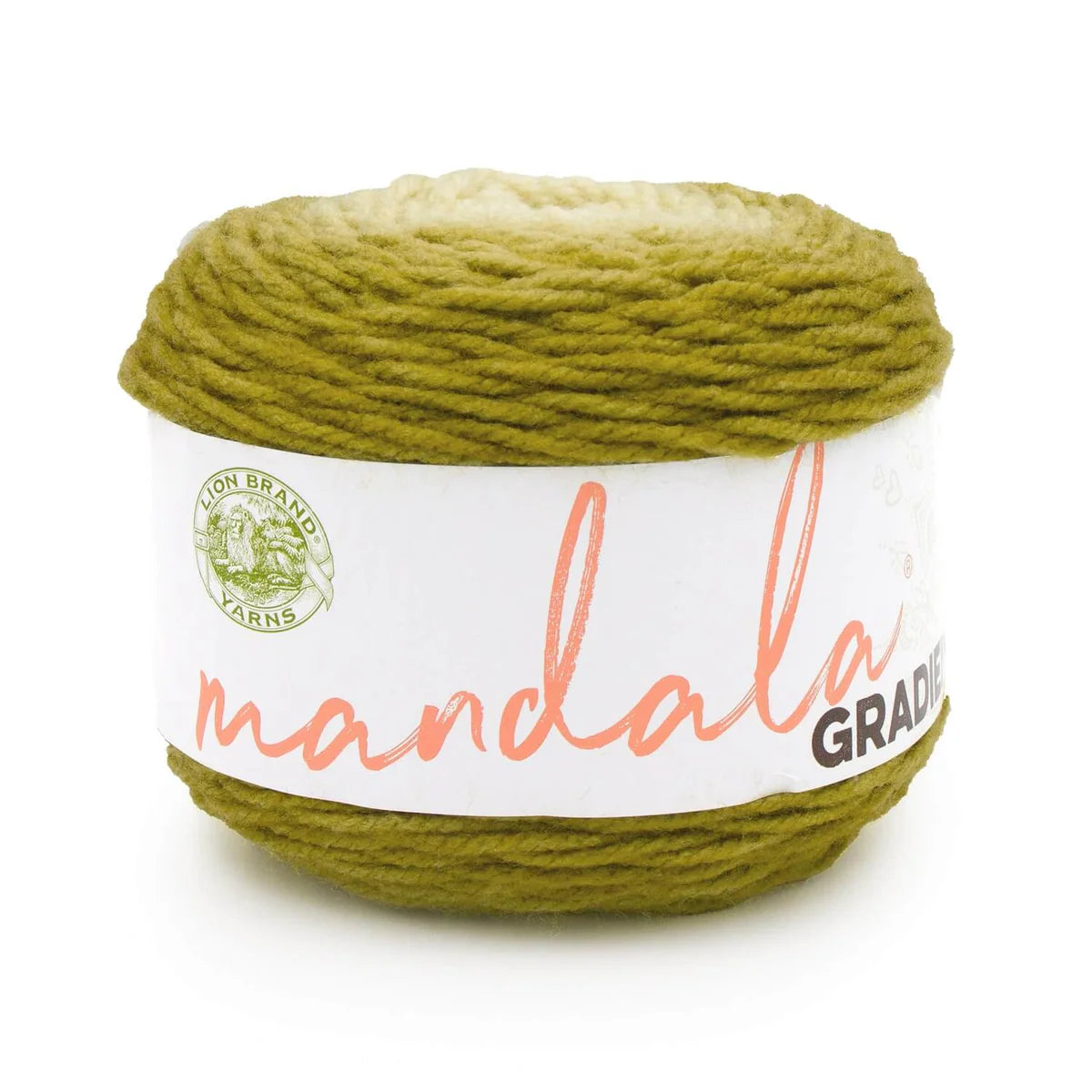 Lion Brand Mandala Gradient Yarn - Acrylic Worsted