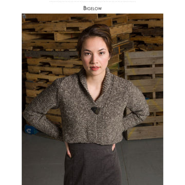 Classic Elite Yarns Bigelow Cardigan Knitting Pattern