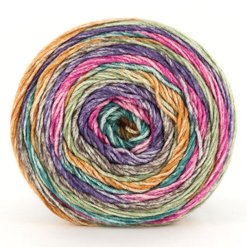 Turquoise Green, Pink, Purple, Brown, Yello Green, Orange (4017)