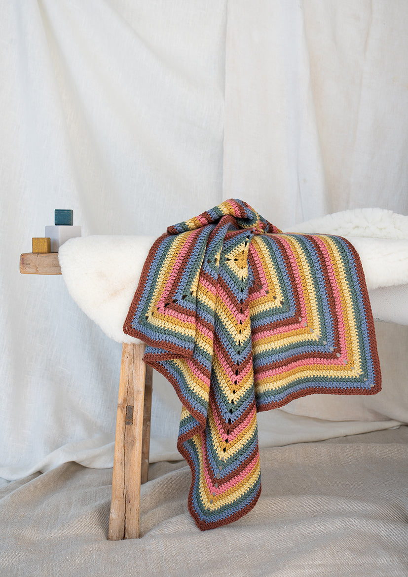Rowan Lullaby Blanket Crochet Pattern
