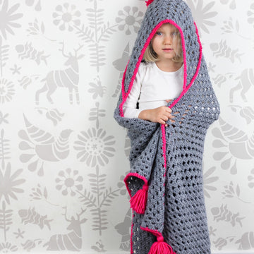 "Granny Gives Back" Hooded Blanket