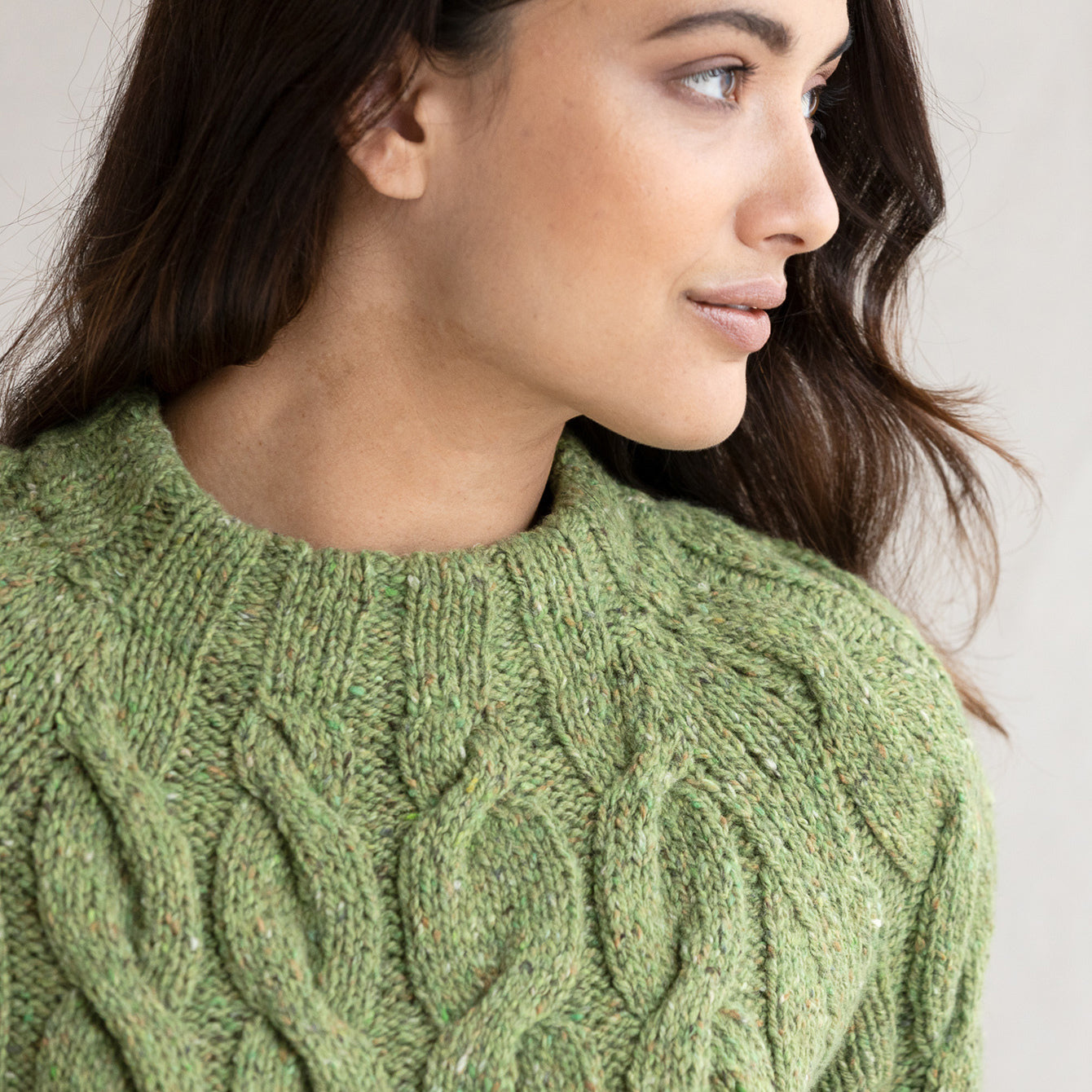 String Willow Pullover Scarf Knitting Pattern