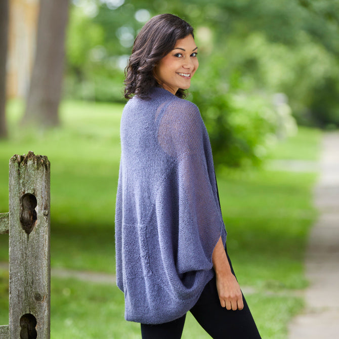 Valley Yarns Dassin Cardigan Knitting Pattern