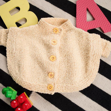 Baby Poncho Cape Knitting Pattern