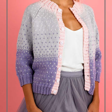 Paintbox Yarns Confetti Cardigan PDF (Free)