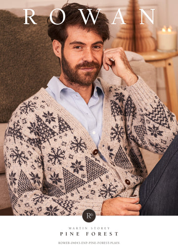 Rowan Pine Forest Cardigan Knitting Pattern