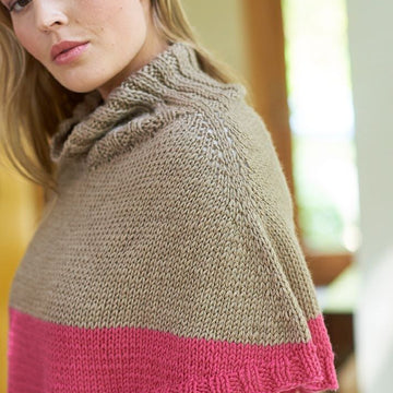 Pierrepont Poncho Cape Knitting Pattern