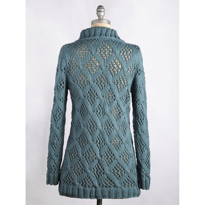 Blue Sky Fibers Afternoon Cardi Cardigan Knitting Pattern