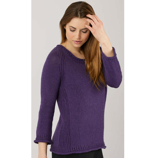 Stacy Charles Fine Yarns Rebecca Jumper Knitting Pattern
