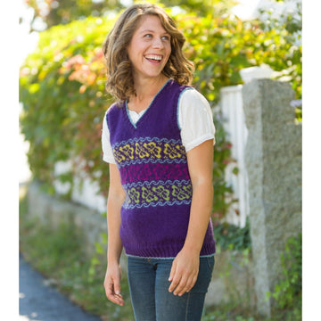 Classic Elite Yarns Viewpoints From Folly Cove - Iarrobino Butterfly Vest