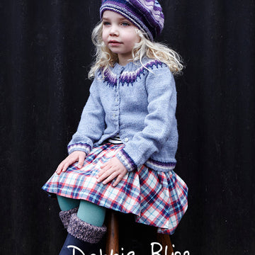 Debbie Bliss Agnes Cardigan & Beret Knitting Pattern