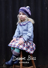 Debbie Bliss Agnes Cardigan & Beret Knitting Pattern