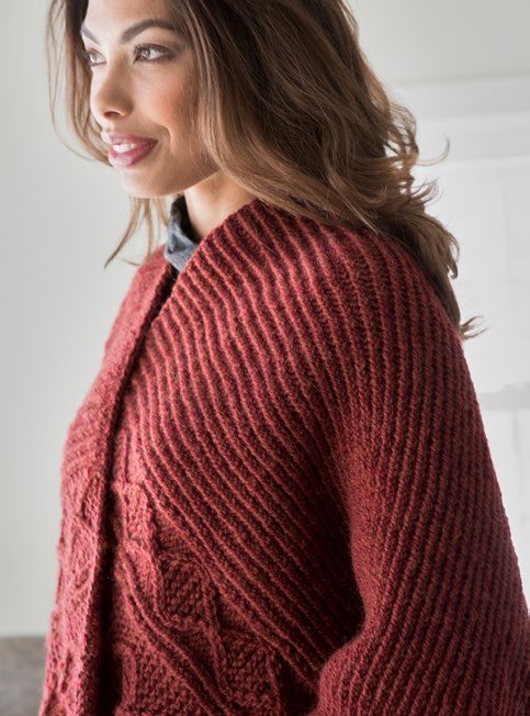 Berroco Rosamond Cardigan Knitting Pattern