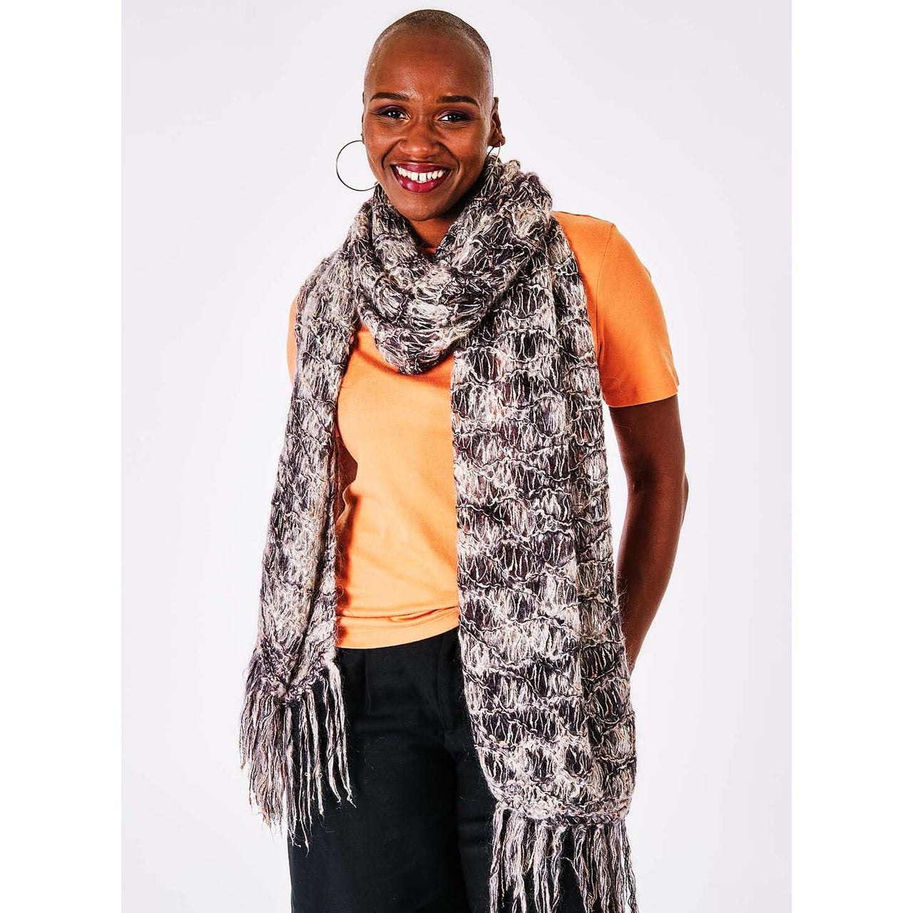 Trendsetter Yarns Dune Scarf Knitting Pattern