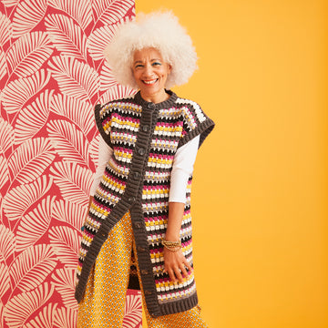 Paintbox Yarns Quirky Pixellate Dress Crochet Pattern