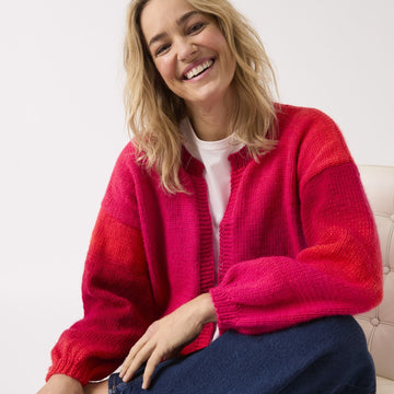 Sirdar Event Edge-to-Edge Cardigan Knitting Pattern