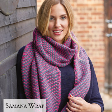 Rowan Samana Wrap Knitting Pattern