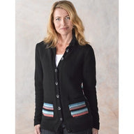 Valley Yarns Selene Striped Cardigan Knitting Pattern
