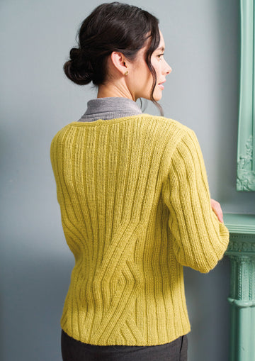 Flounce Sweater in Rowan Pure Alpaca PDF