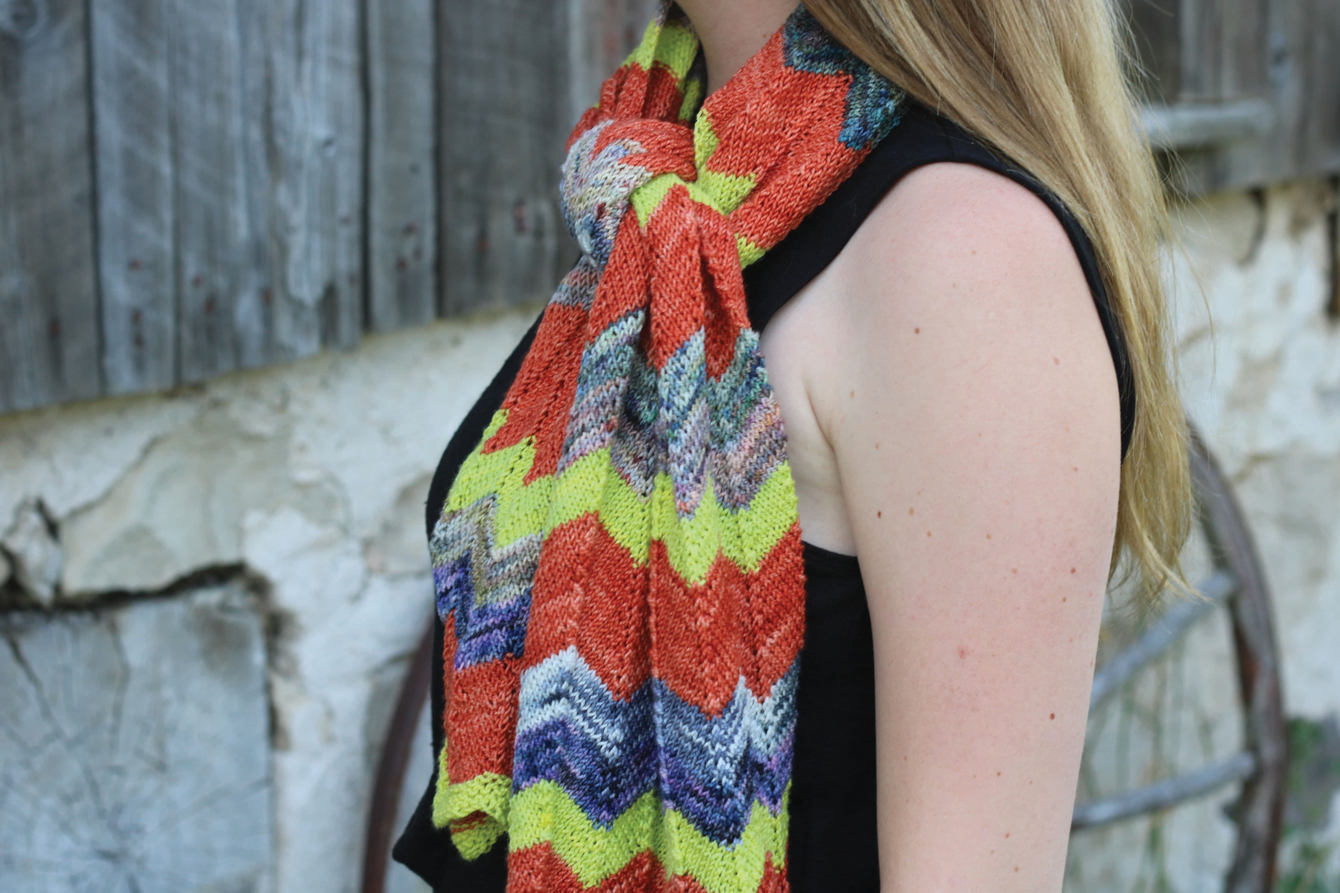 Koigu Wilbert's Scarf Knitting Pattern