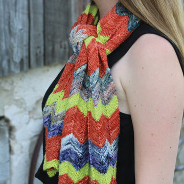 Koigu Wilbert's Scarf Knitting Pattern