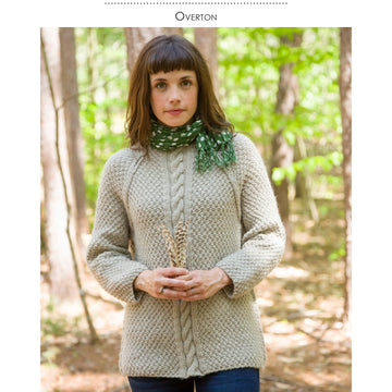 Classic Elite Yarns Overton Jumper Knitting Pattern