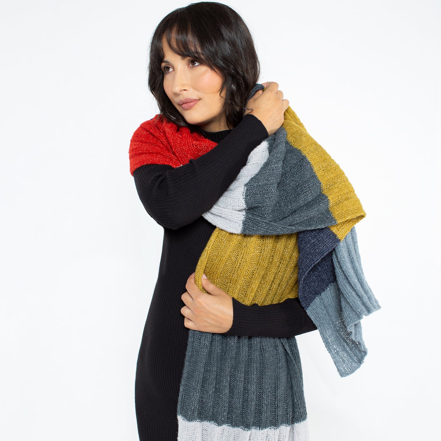 Shibui Knits CHROMA Scarf Knitting Pattern