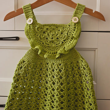 Granny Triangle Pinafore Dress