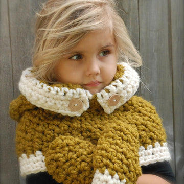 Fern Hood/Mitten Set