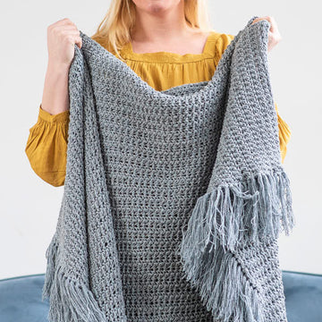 Berroco Amorie Blanket Crochet Pattern