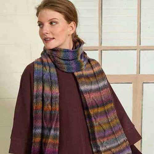 Lang PTO30-09 Scarf Knitting Pattern