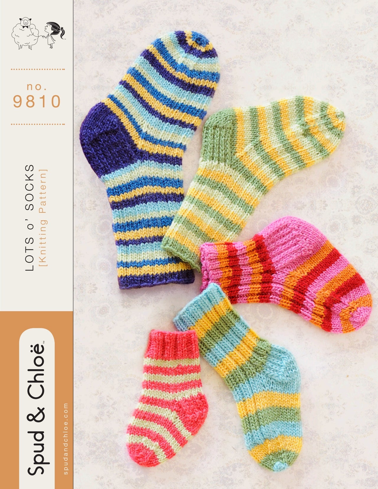 Spud & Chloe by Blue Sky Fibers 9810 Lots O' Socks