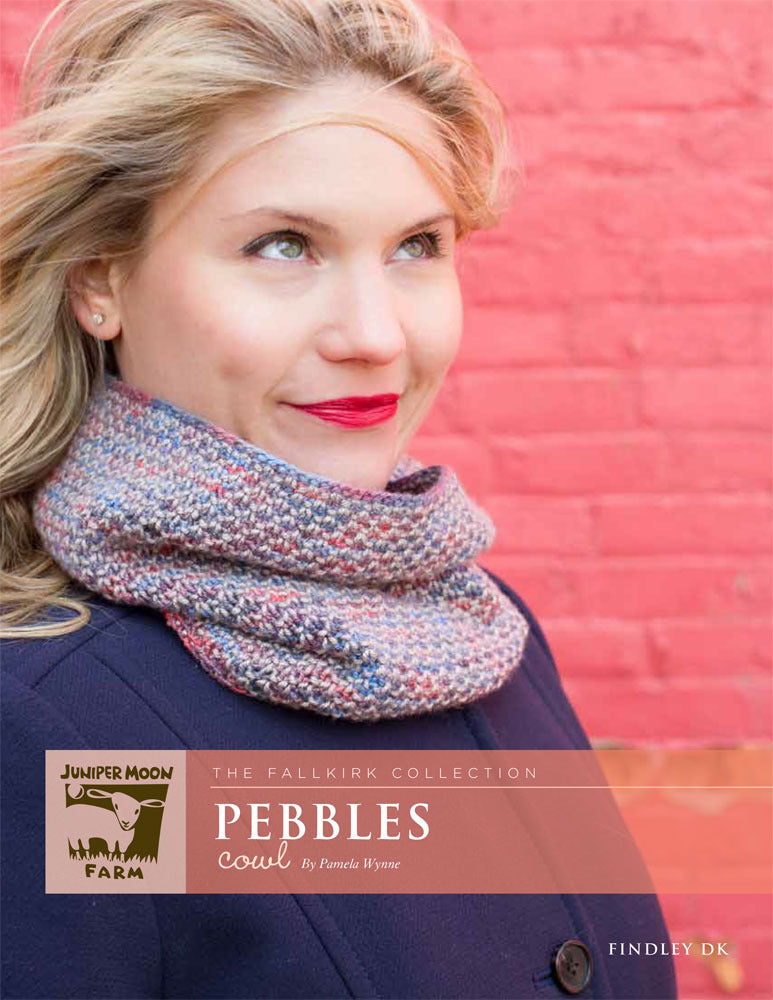 Pebbles Cowl in Juniper Moon Findley DK and Findley DK Dappled