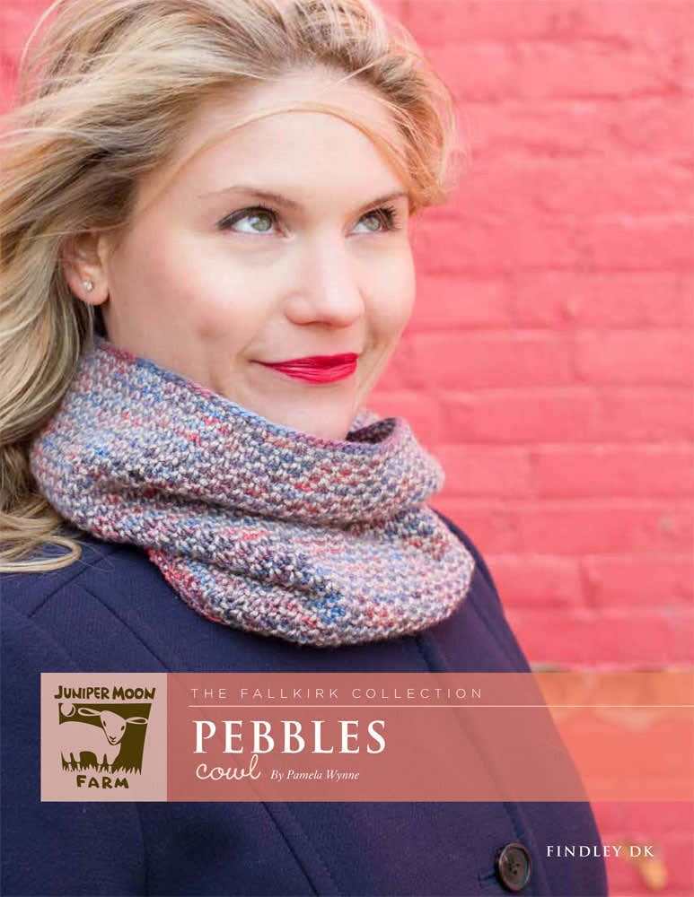 Pebbles Cowl in Juniper Moon Findley DK and Findley DK Dappled