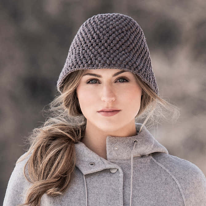 Spud & Chloe by Blue Sky Fibers Hampton Bucket Hat Crochet