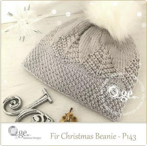 Fir Christmas Beanie - P143