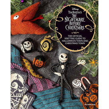 Insight Editions The Official Knitting Guide to Halloween Town and Christmas Town