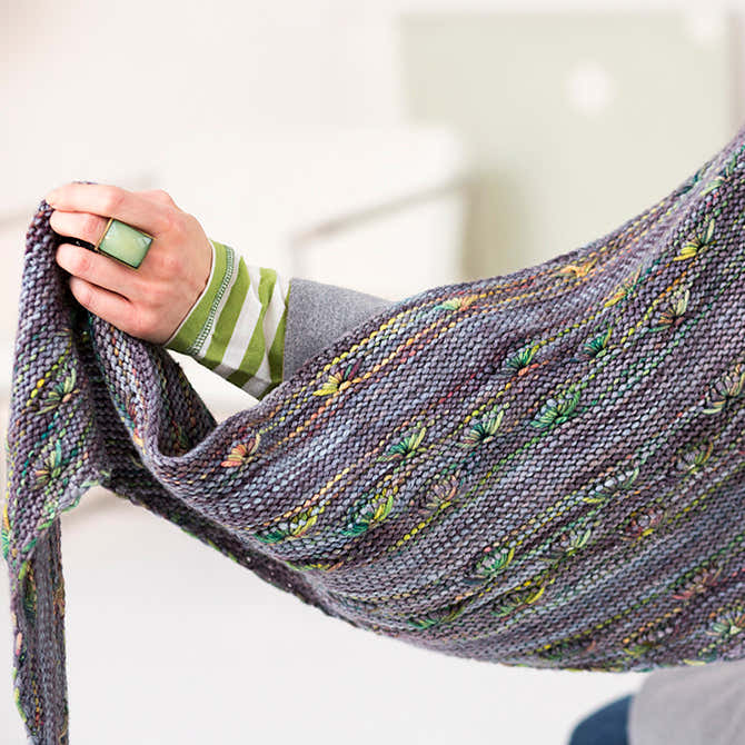 Malabrigo Lehigh Wrap Knitting Pattern