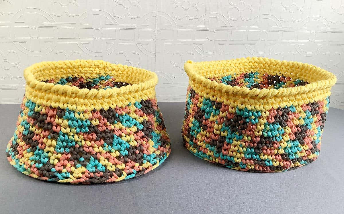 Stand up Basket Duo