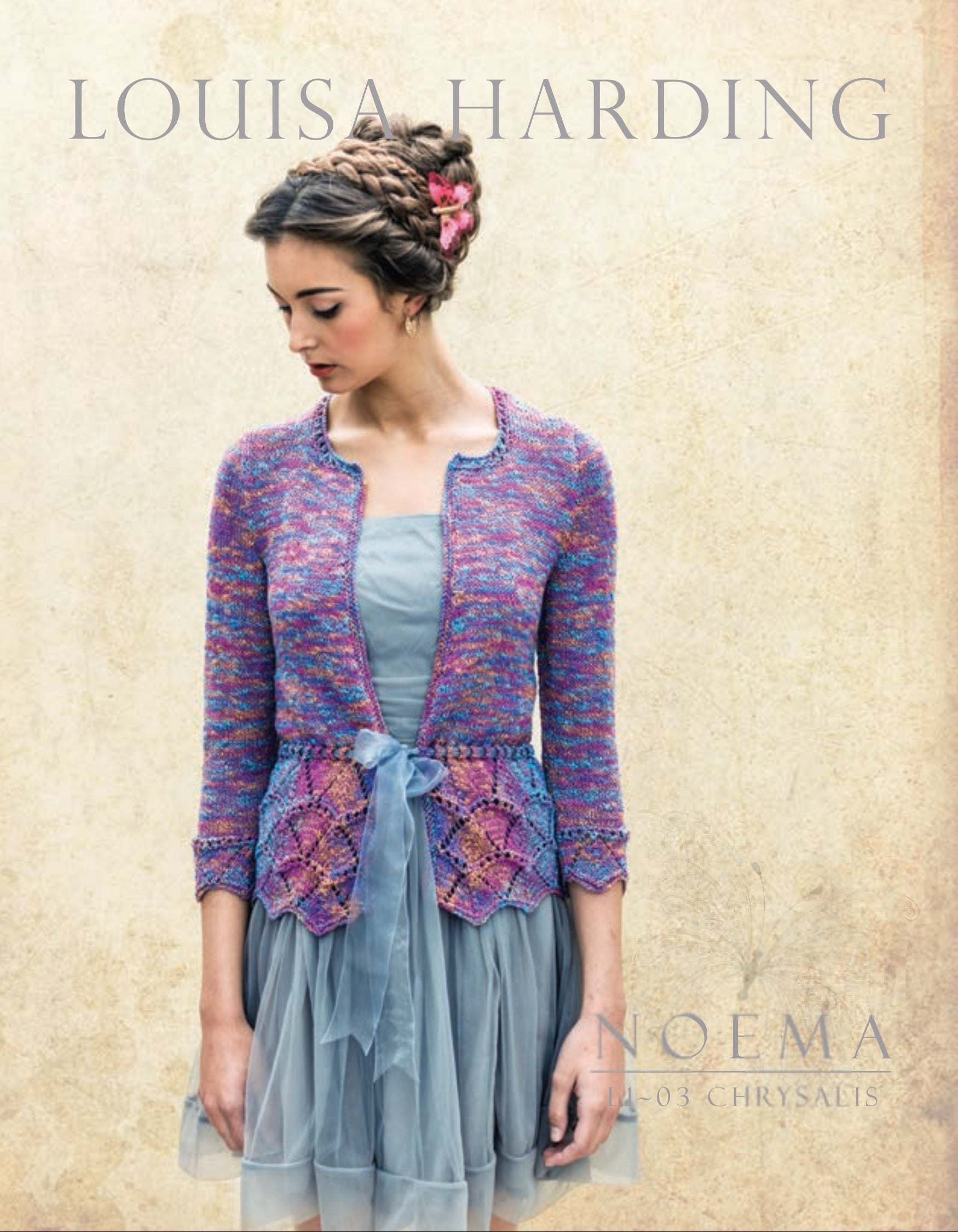 Louisa Harding Chrysalis Cardigan Knitting Pattern